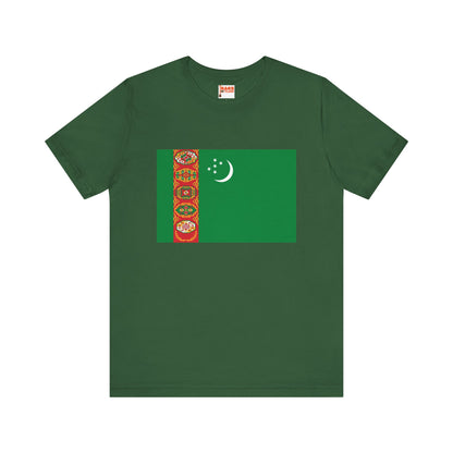 Turkmenistan Flag on T-shirt