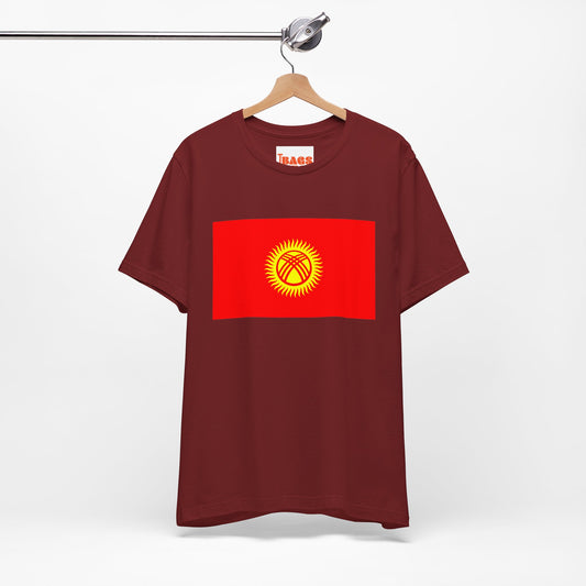 Kyrgyzstan Flag on T-shirt