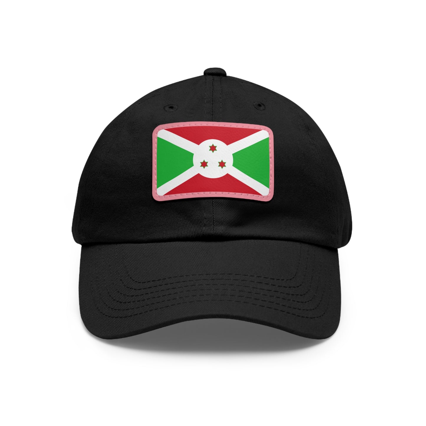 Burundi Leather Patch Hat