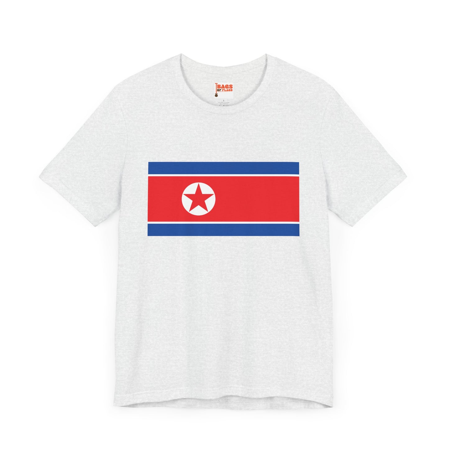 North Korea Flag on T-shirts