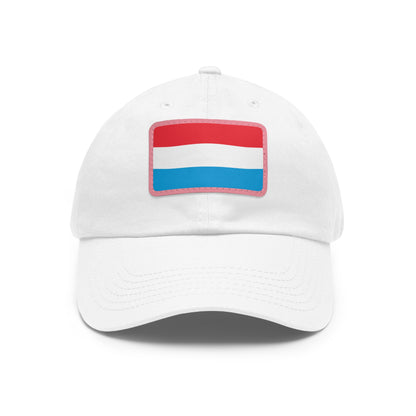 Luxembourg Leather Patch Hat