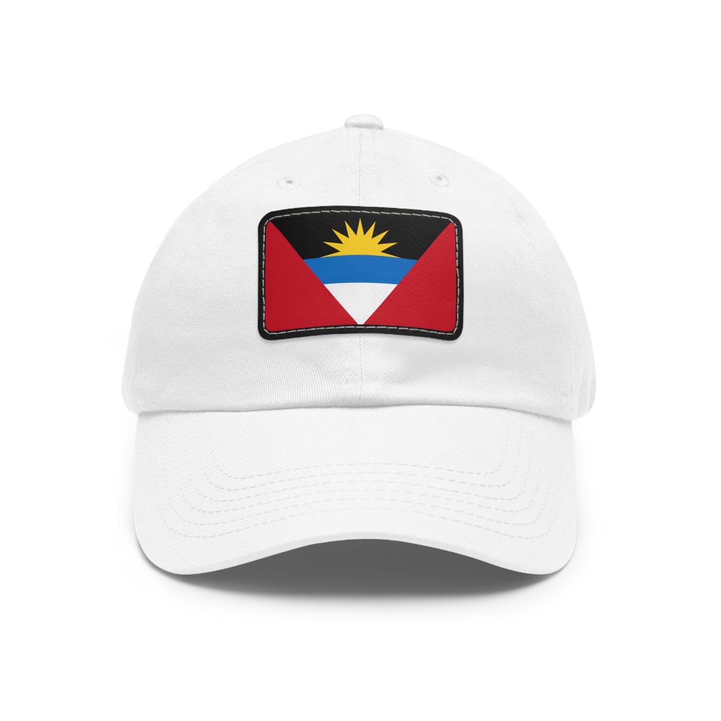 Antigua and Barbuda Leather Patch Hat
