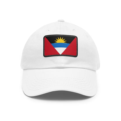 Antigua and Barbuda Leather Patch Hat
