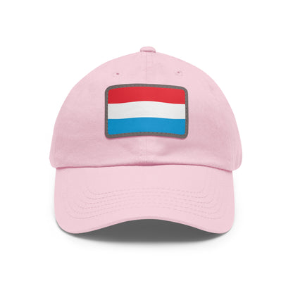Luxembourg Leather Patch Hat