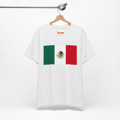 Mexico Flag on T-shirt