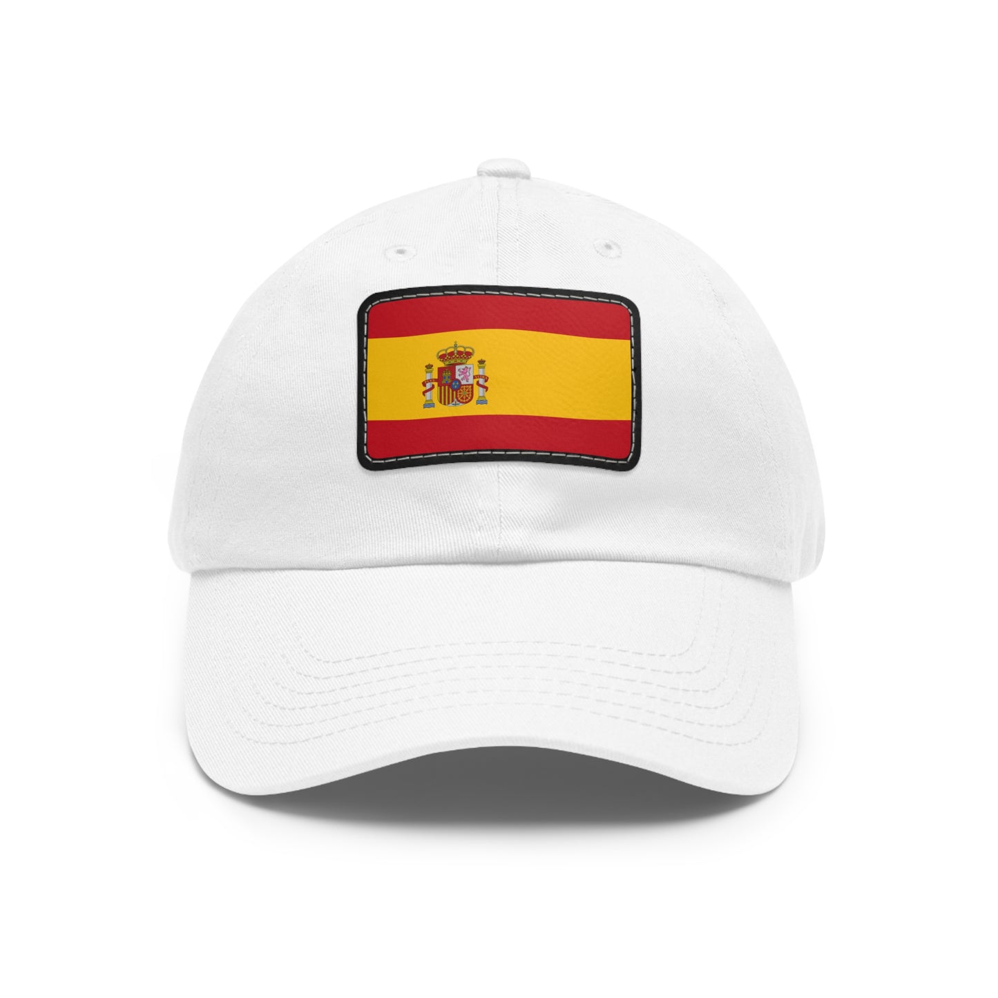 Spain Leather Patch Hat