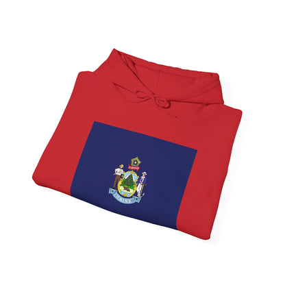 Maine Flag Hoodies