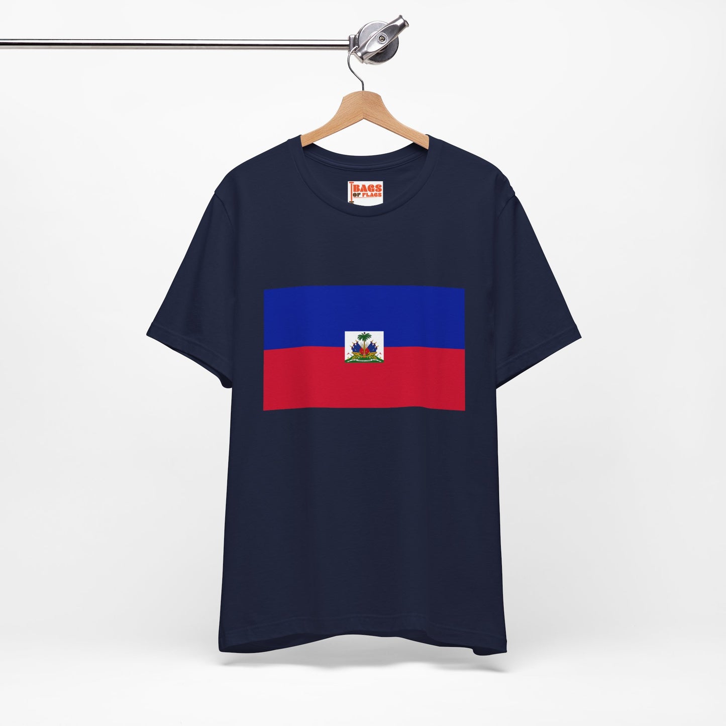 Haiti Flag on T-shirt