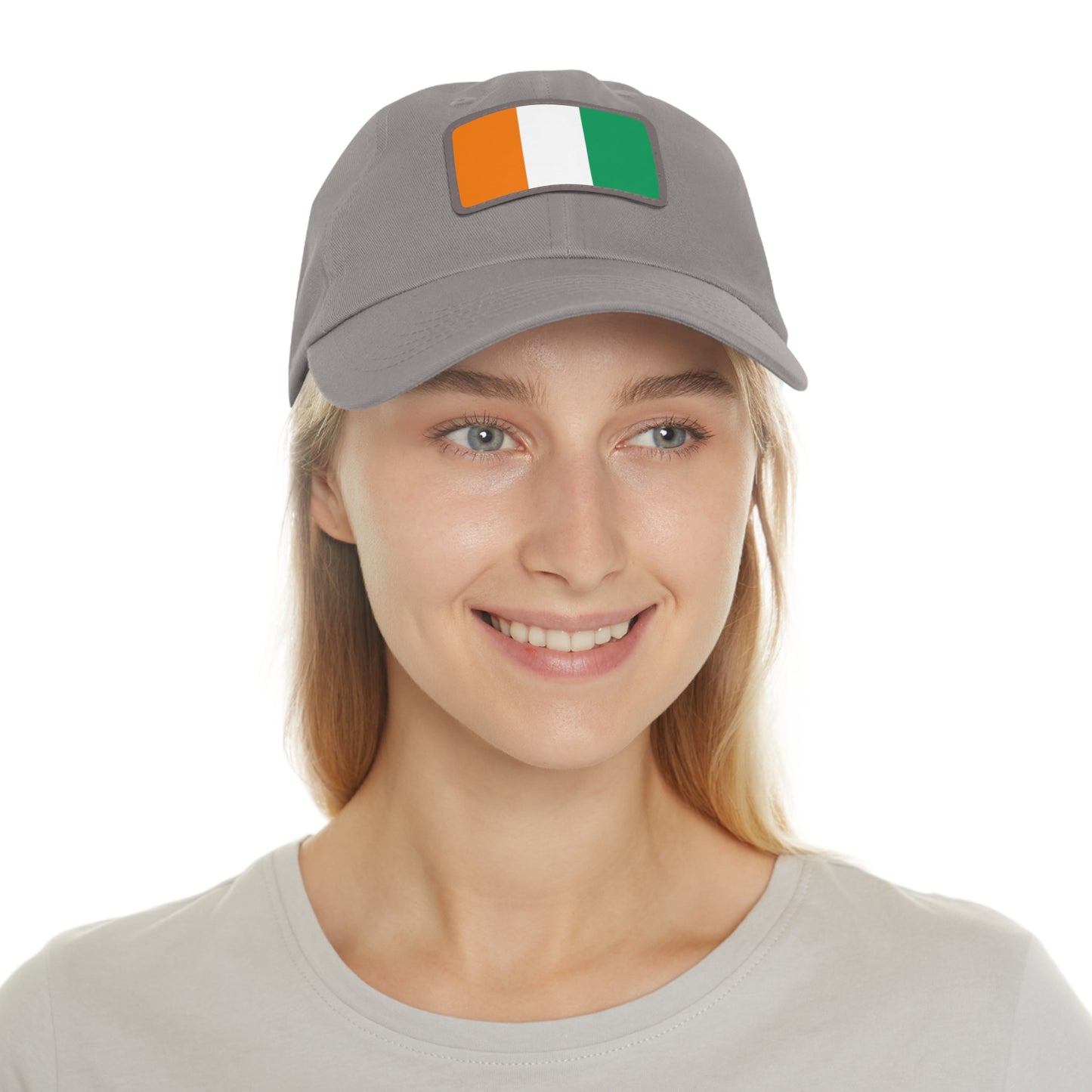 Côte d’Ivoire Leather Patch Hat