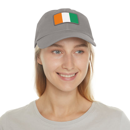 Côte d’Ivoire Leather Patch Hat