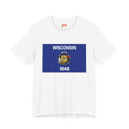 Wisconsin Flag T-shirts