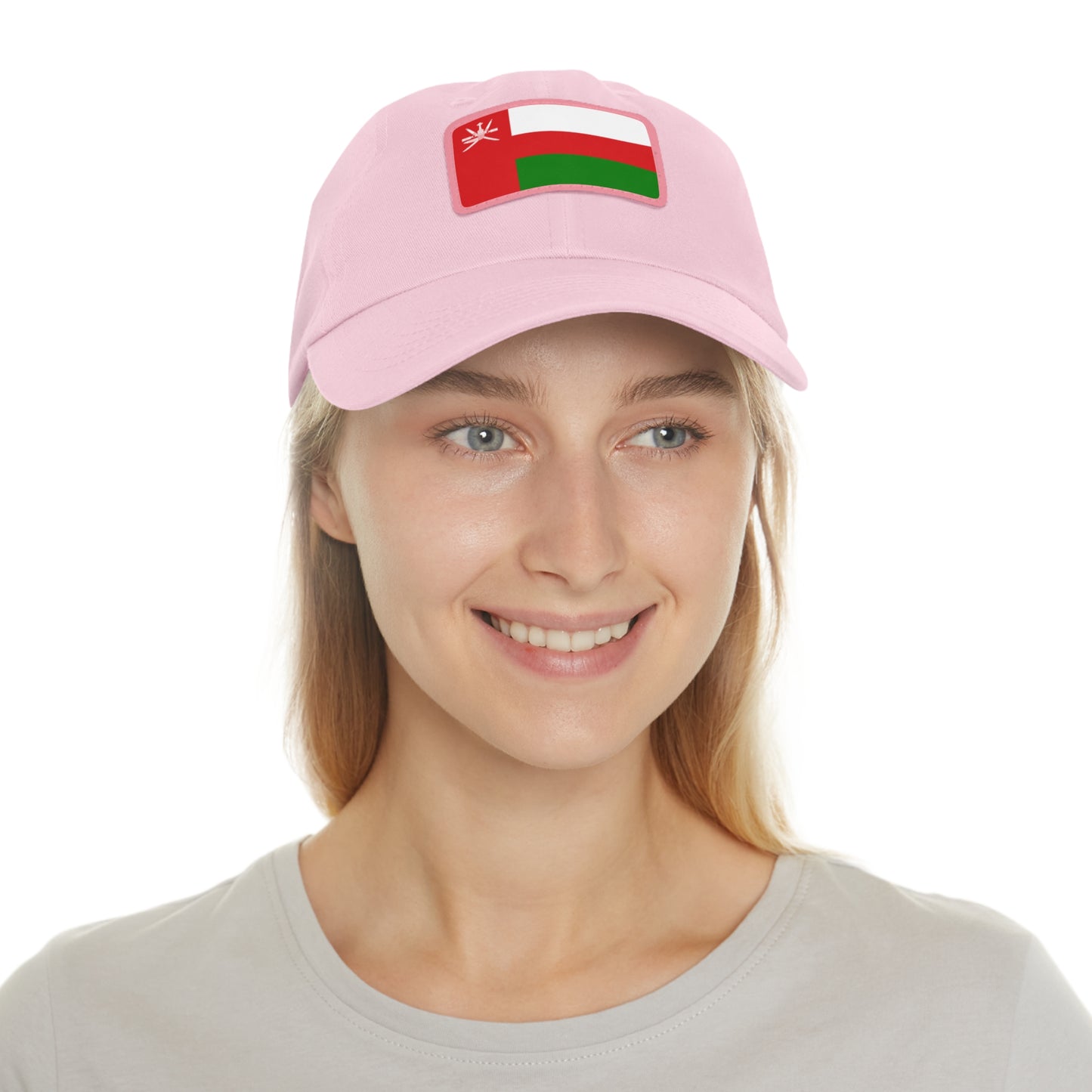Oman Leather Patch Hat