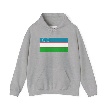 Uzbekistan Flag Hoodies