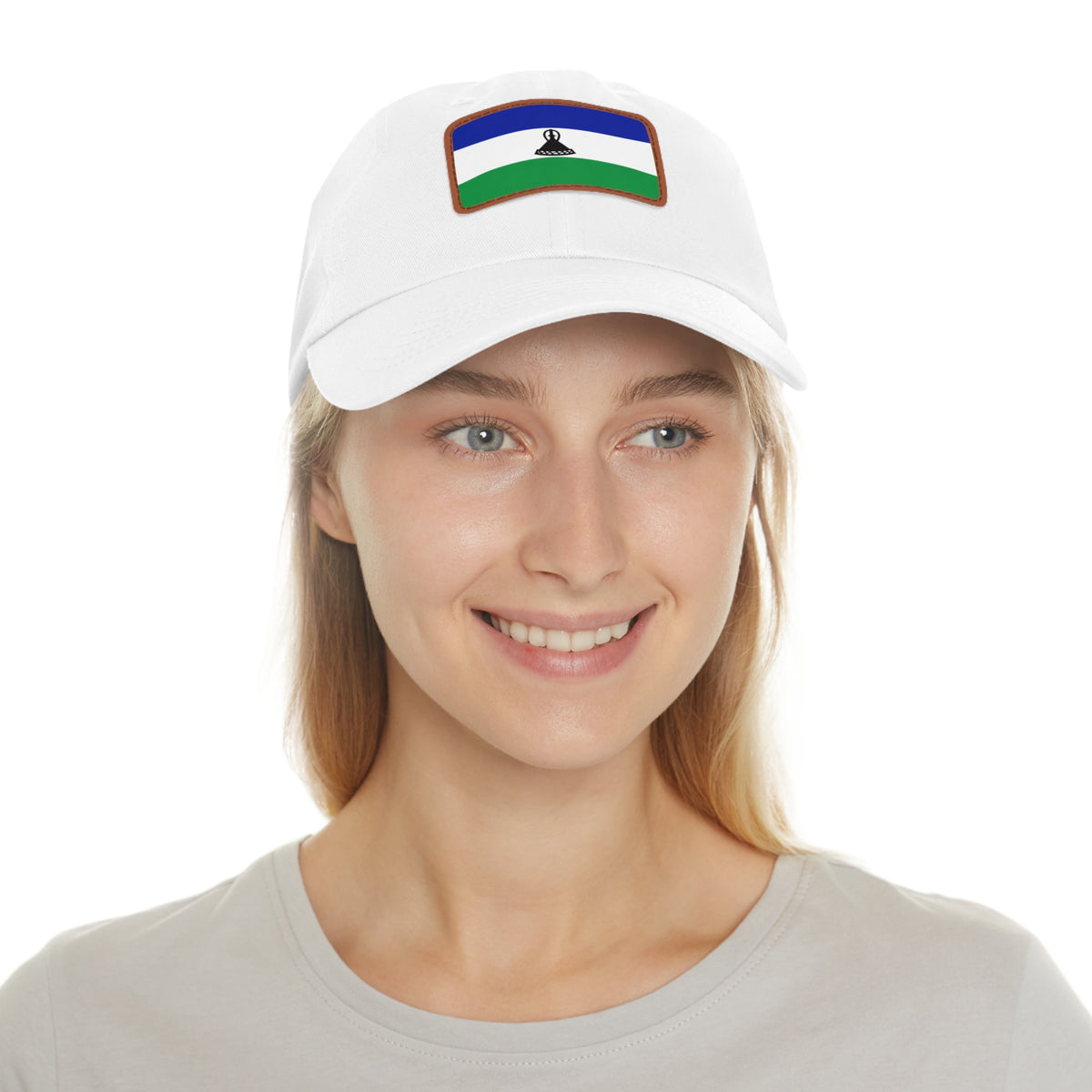 Lesotho Leather Patch Hat