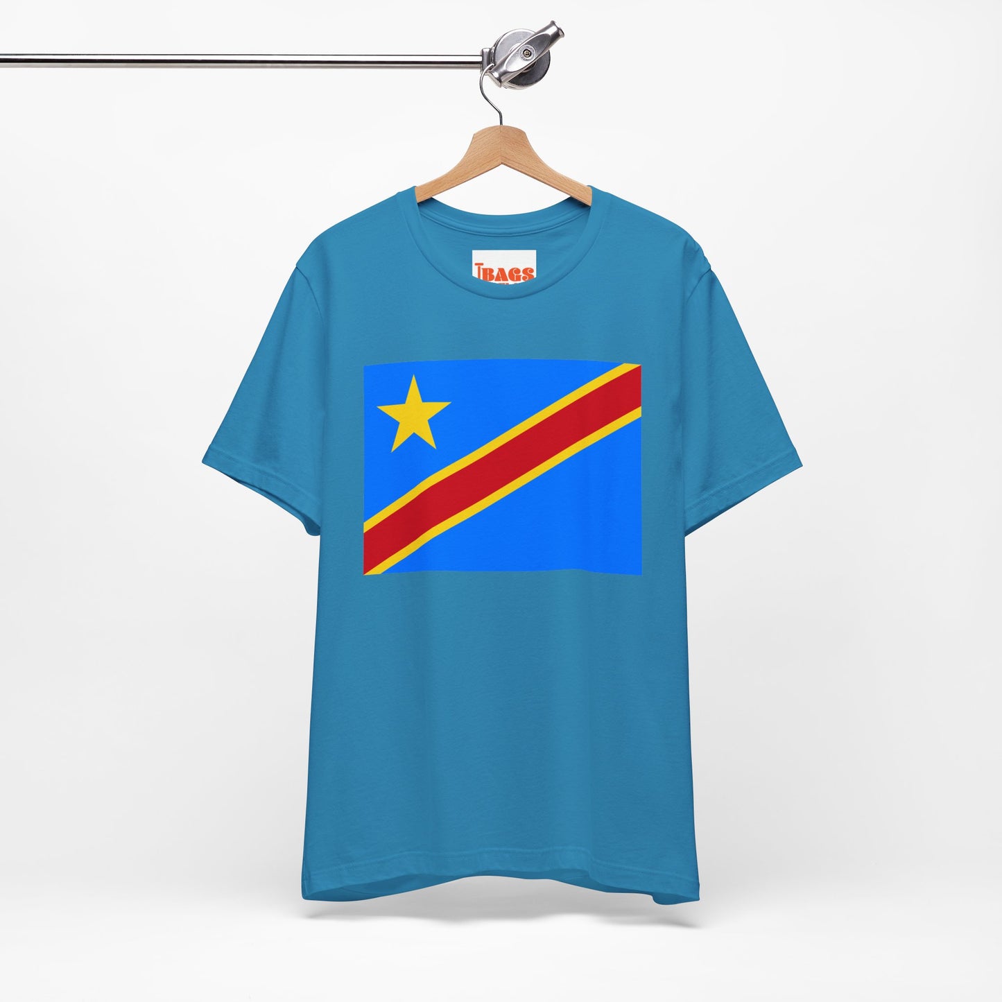 Democratic Republic of Congo Flag on T-shirt