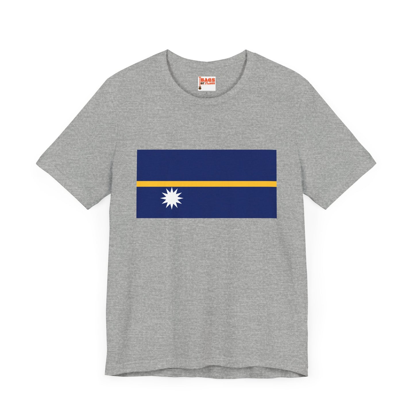 Nauru Flag on T-shirt