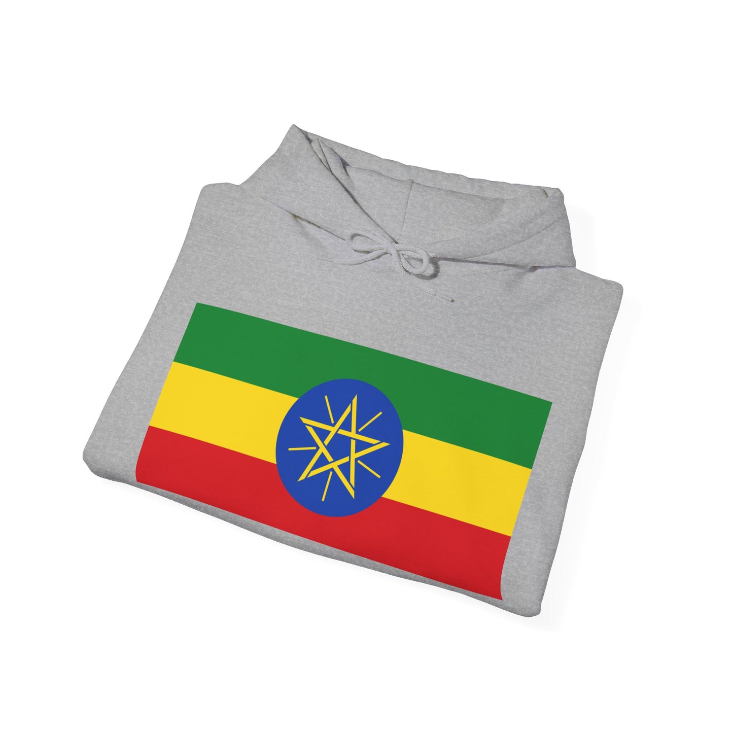 Ethiopia Flag on Hoodie