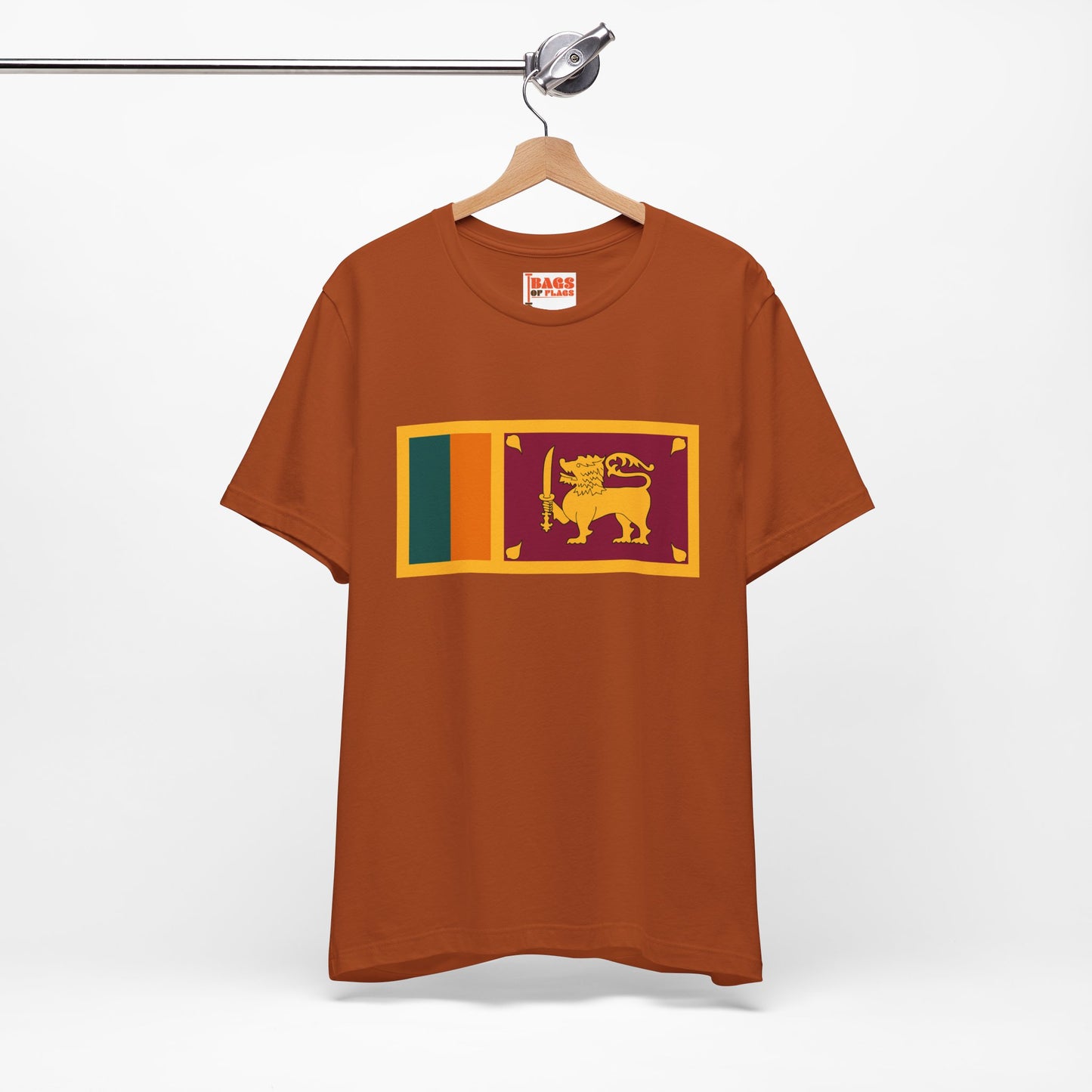 Sri Lanka Flag on T-shirt