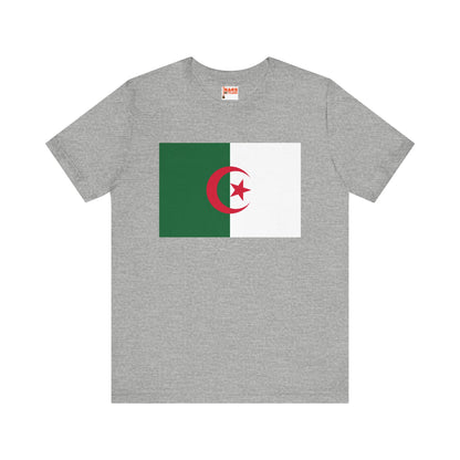 Algeria Flag on T-shirt