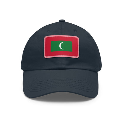 Maldives Leather Patch Hat