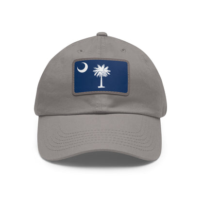 South Carolina Leather Patch Hat