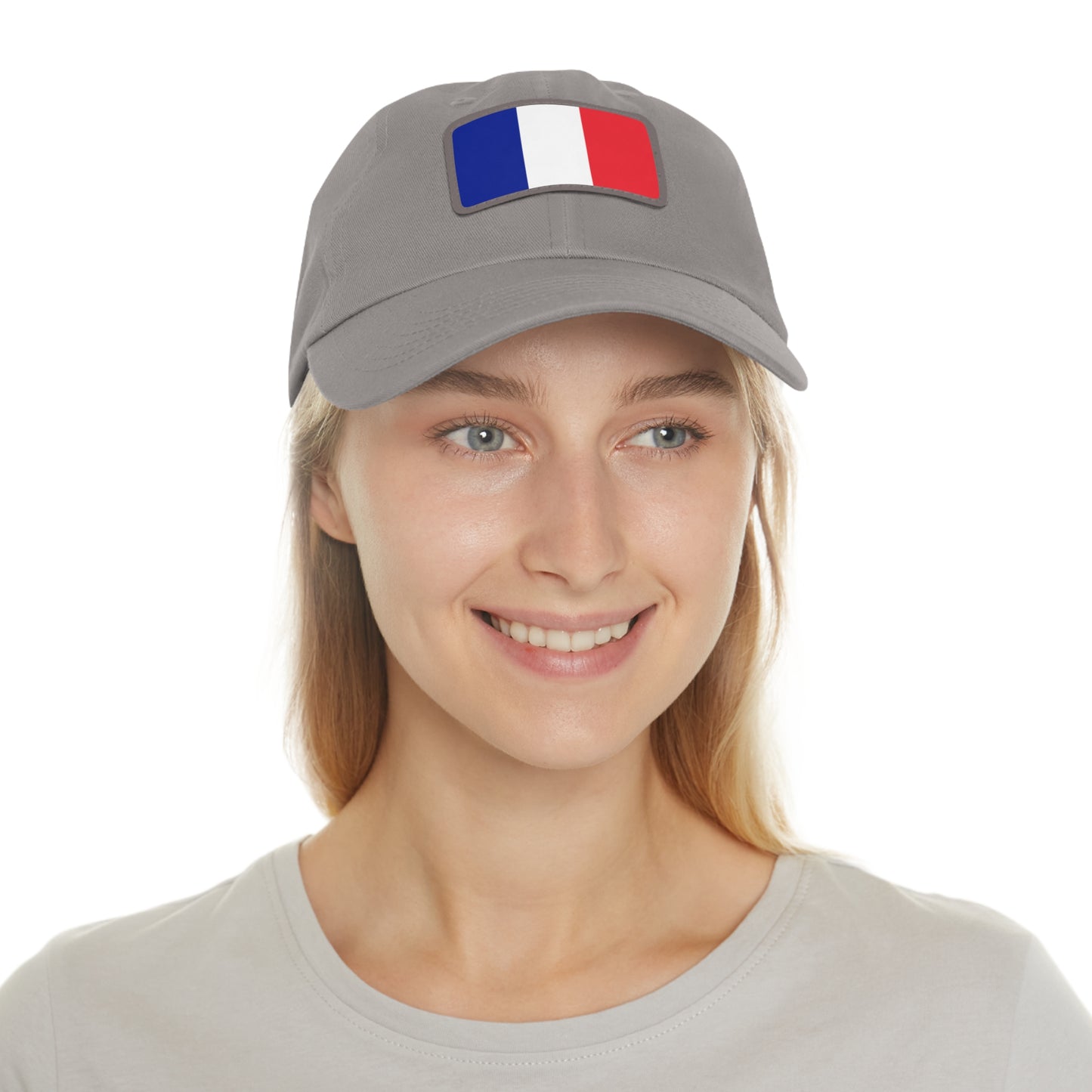 France Leather Patch Hat