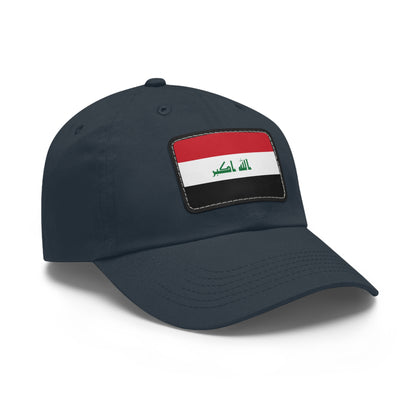Iraq Leather Patch Hat