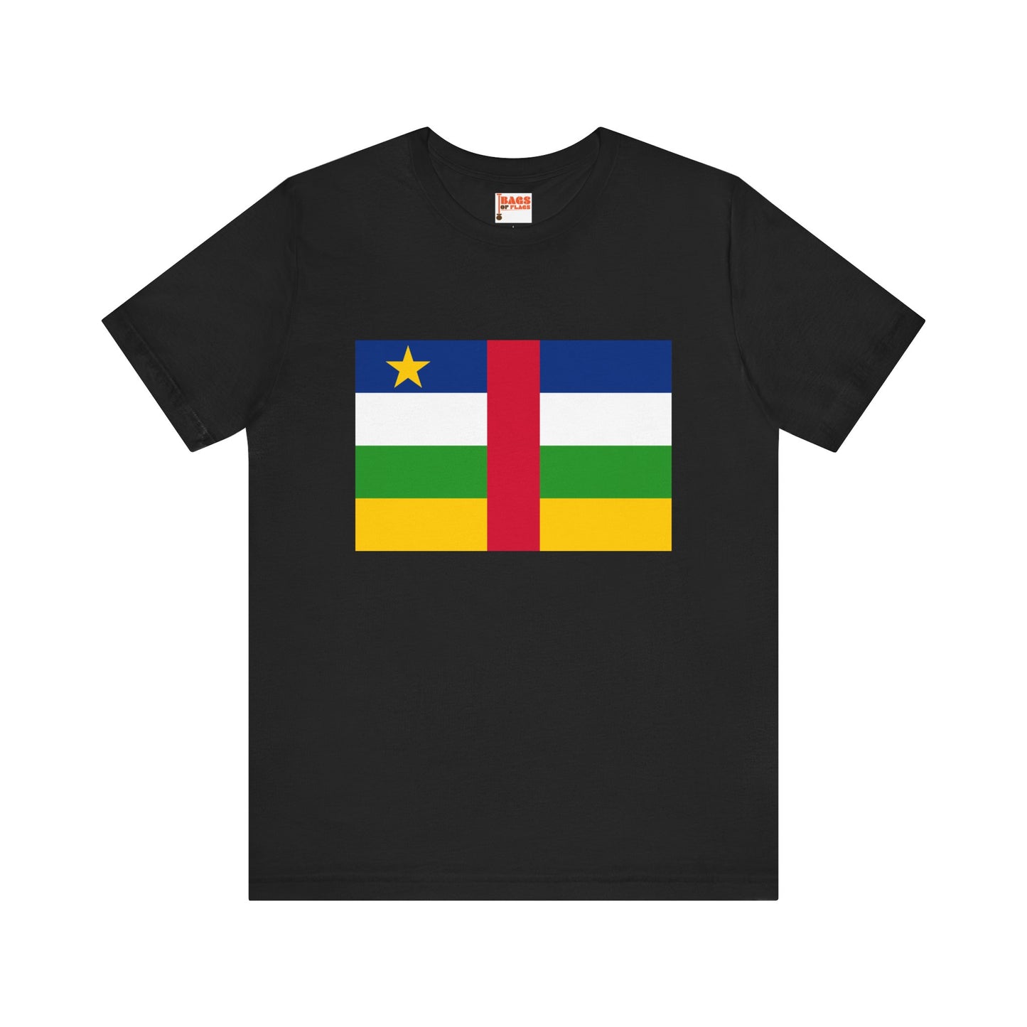 Central African Republic Flag on T-shirt