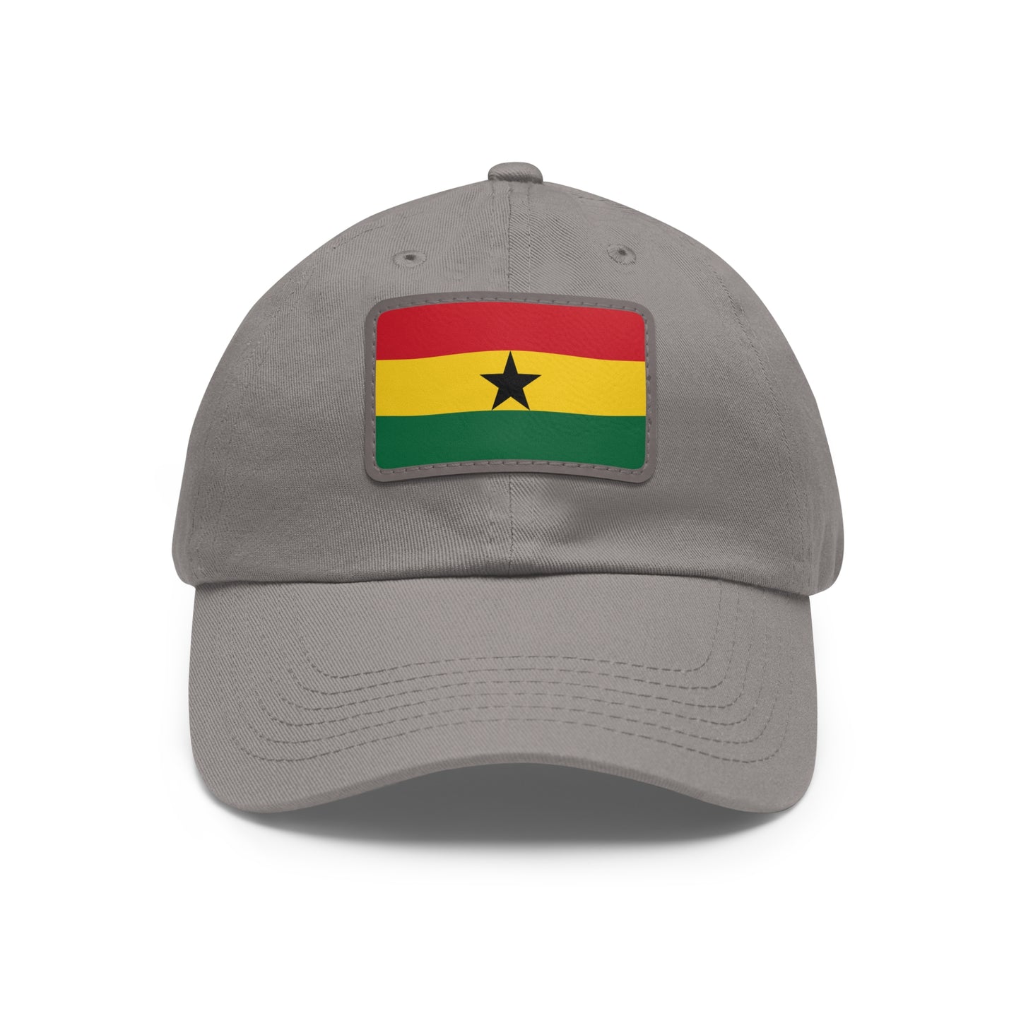 Ghana Leather Patch Hat