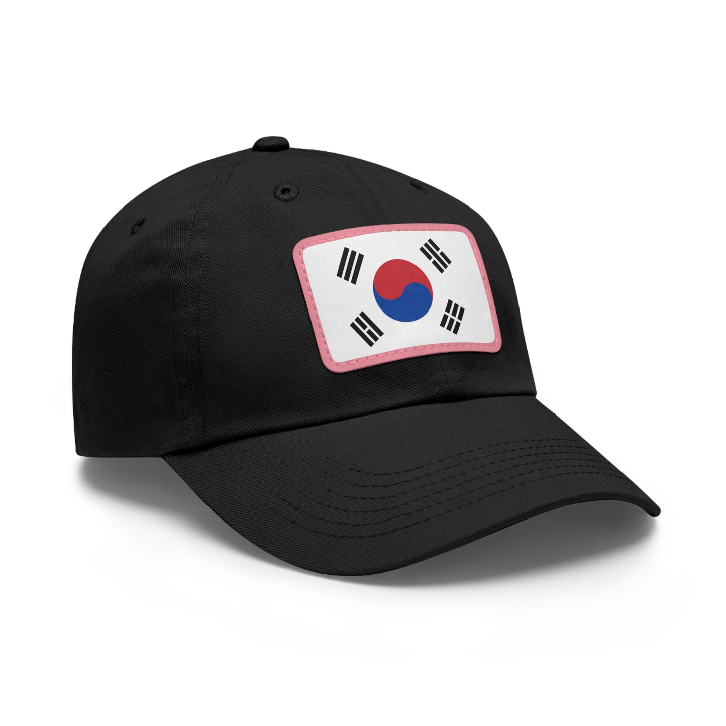 South Korea Leather Patch Hat