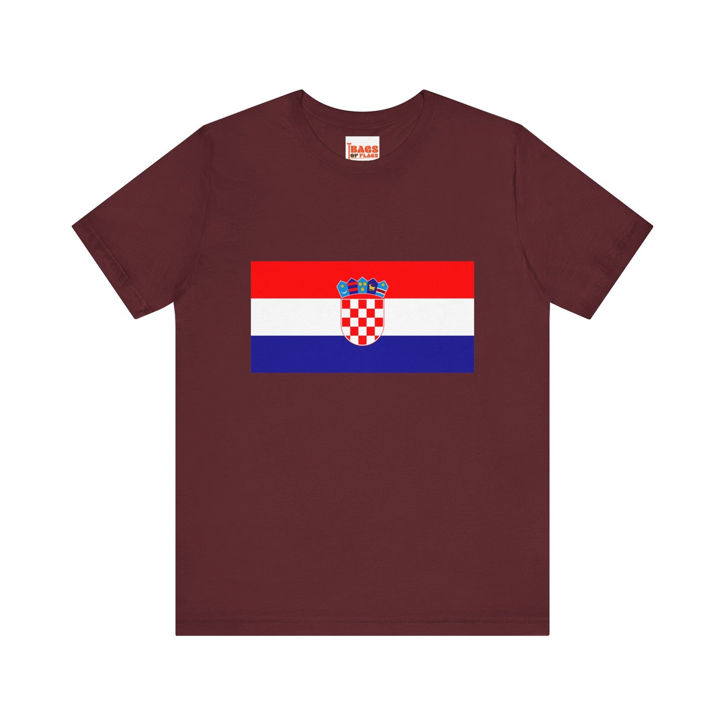 Croatia Flag on T-shirt