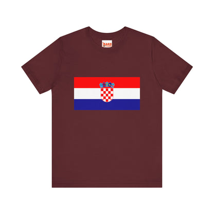 Croatia Flag on T-shirt