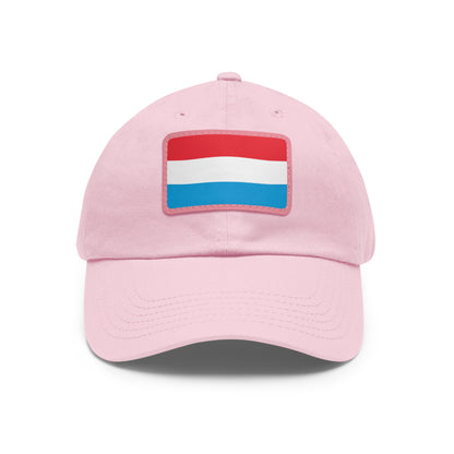 Luxembourg Leather Patch Hat