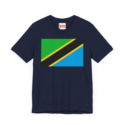 Tanzania Flag on T-shirt