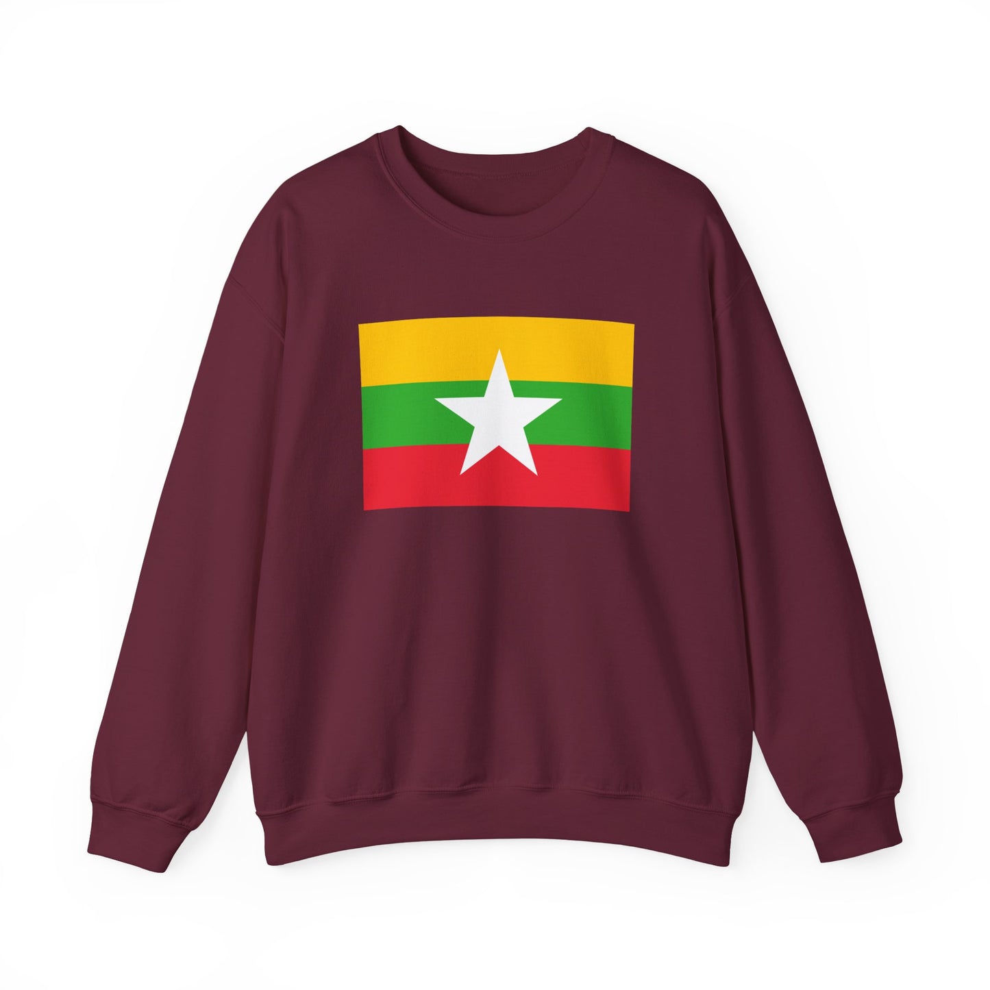 Myanmar Flag Sweatshirt