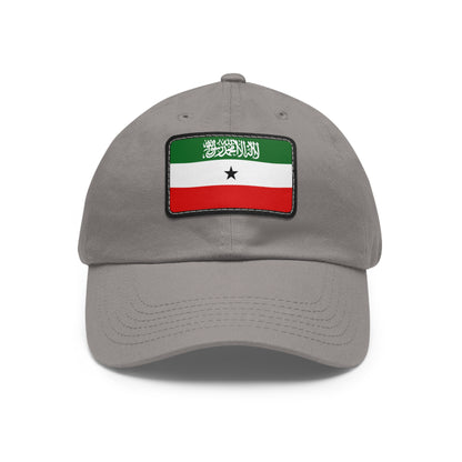 Somaliland Leather Patch Hat