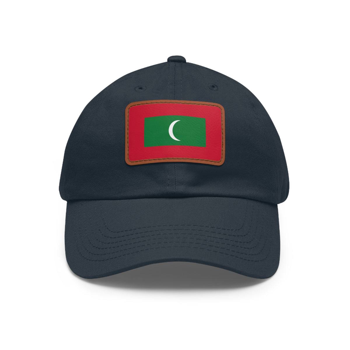 Maldives Leather Patch Hat