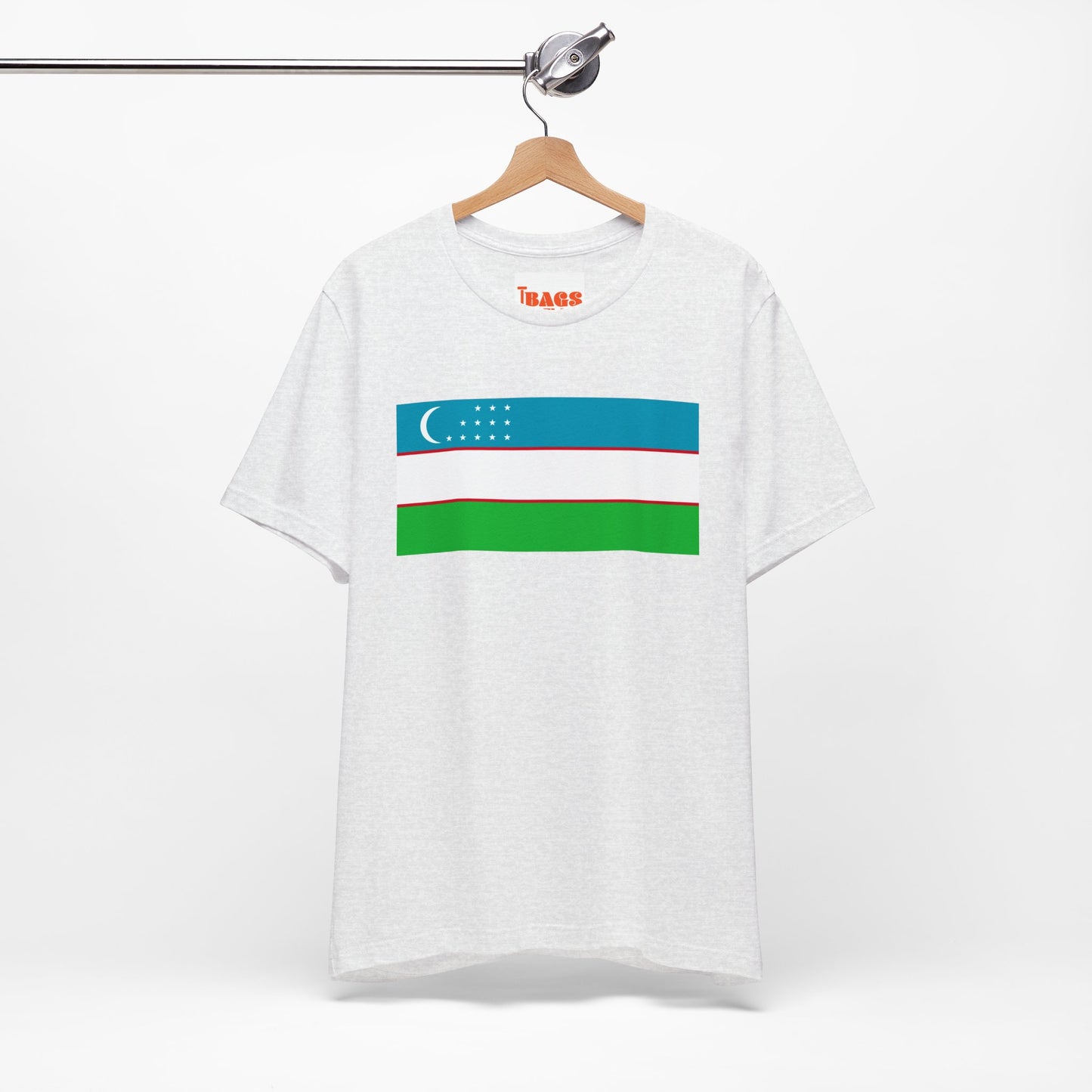 Uzbekistan Flag on T-shirt