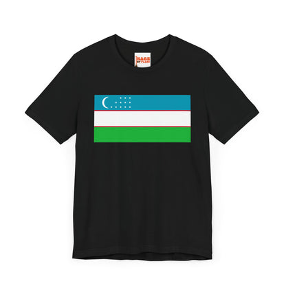 Uzbekistan Flag on T-shirt