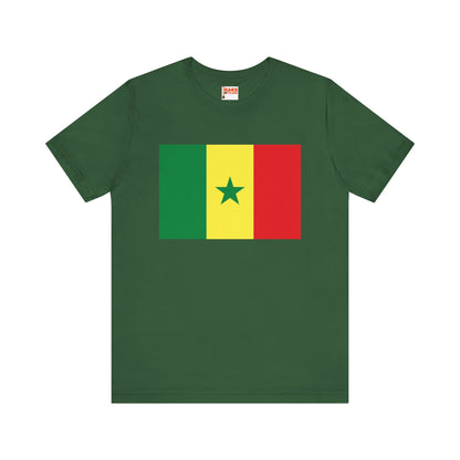 Senegal Flag on T-shirt