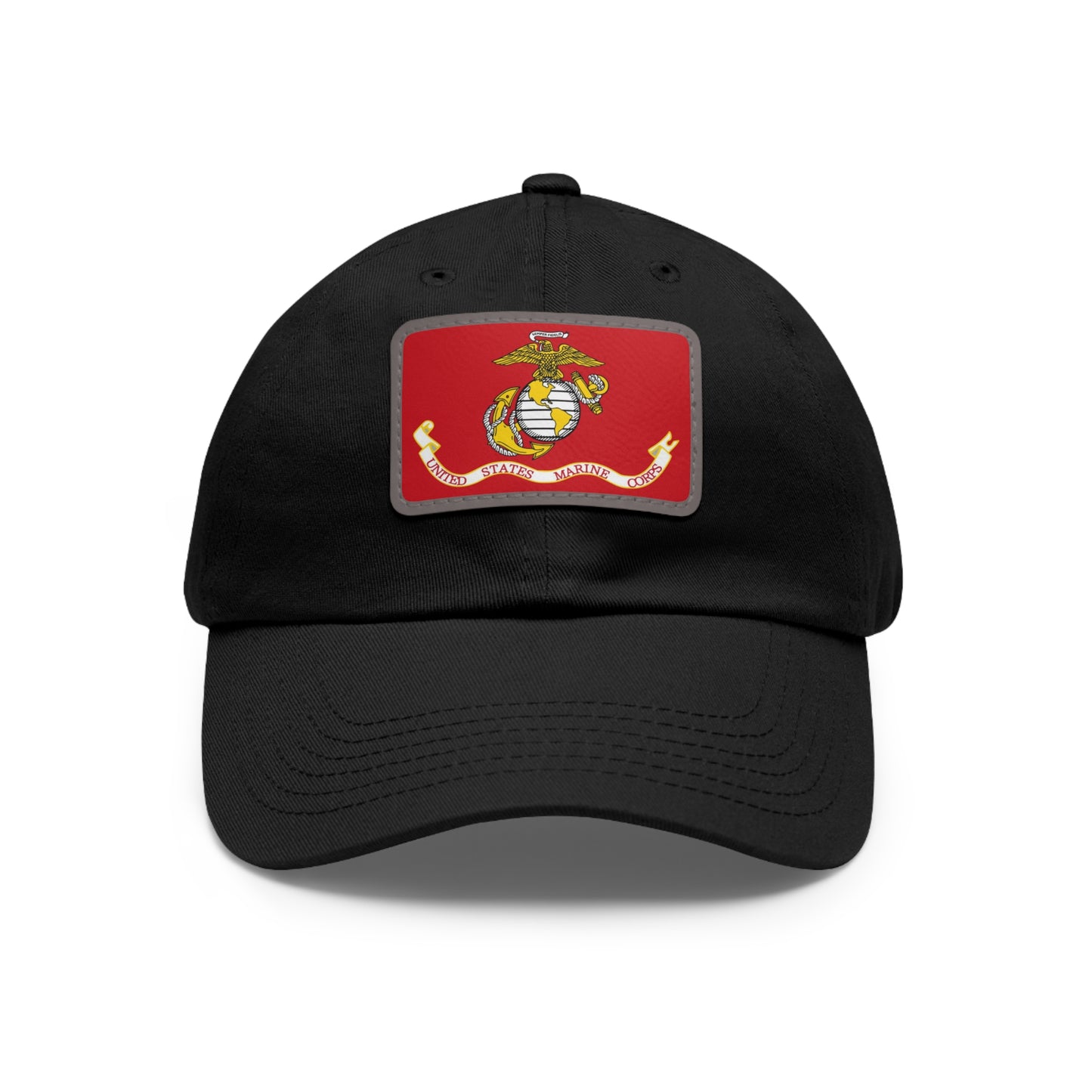 US Marine Corps Leather Patch Hat