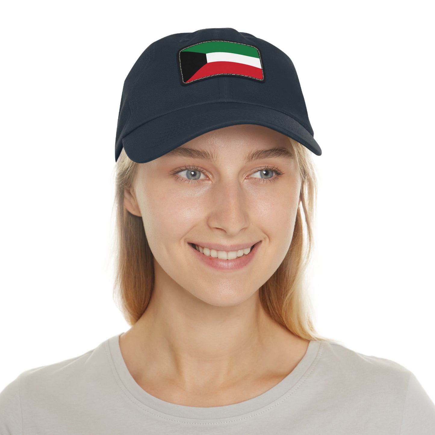Kuwait Leather Patch Hat