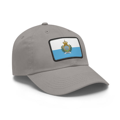 San Marino Leather Patch Hat