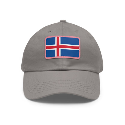 Iceland Leather Patch Hat