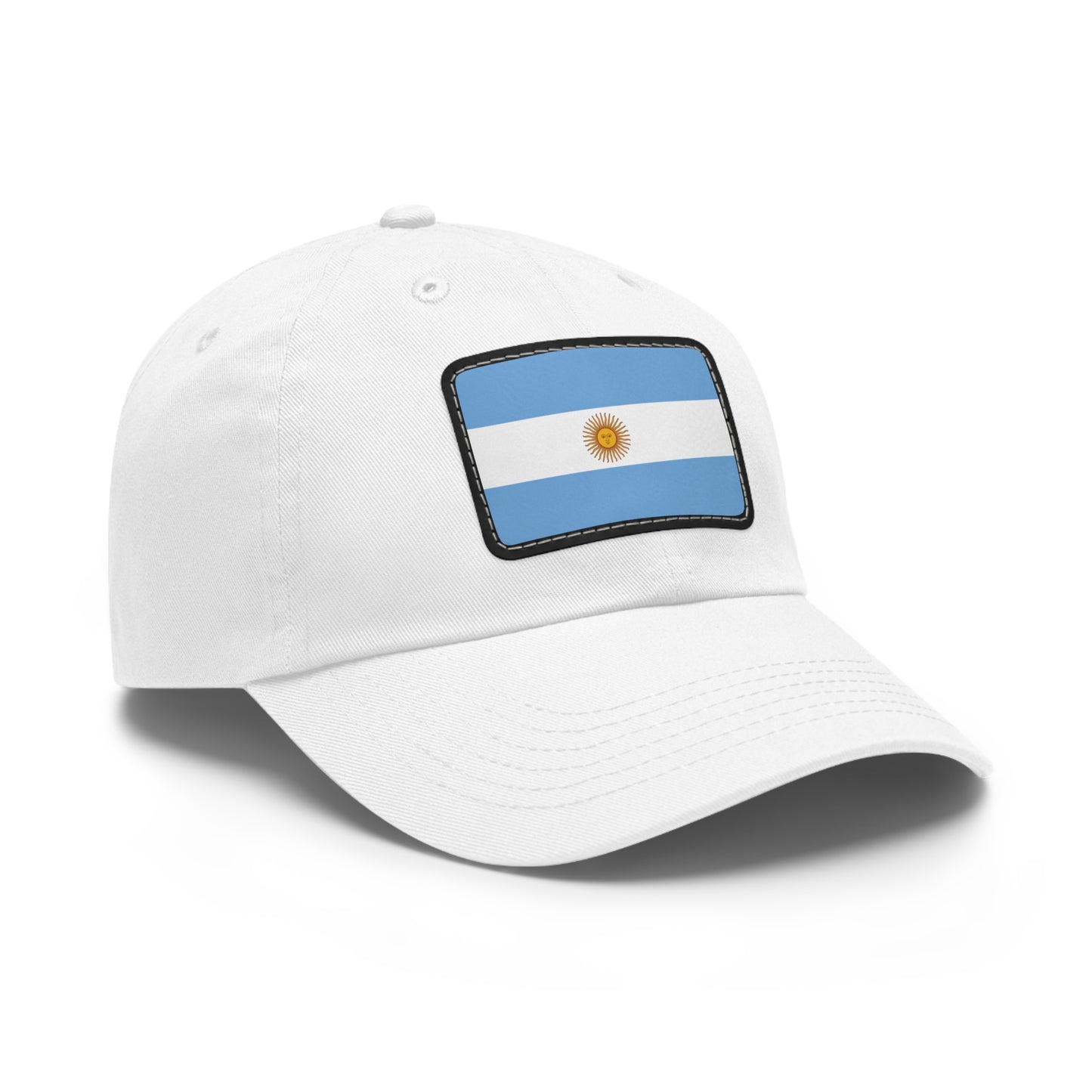 Argentina Leather Patch Hat