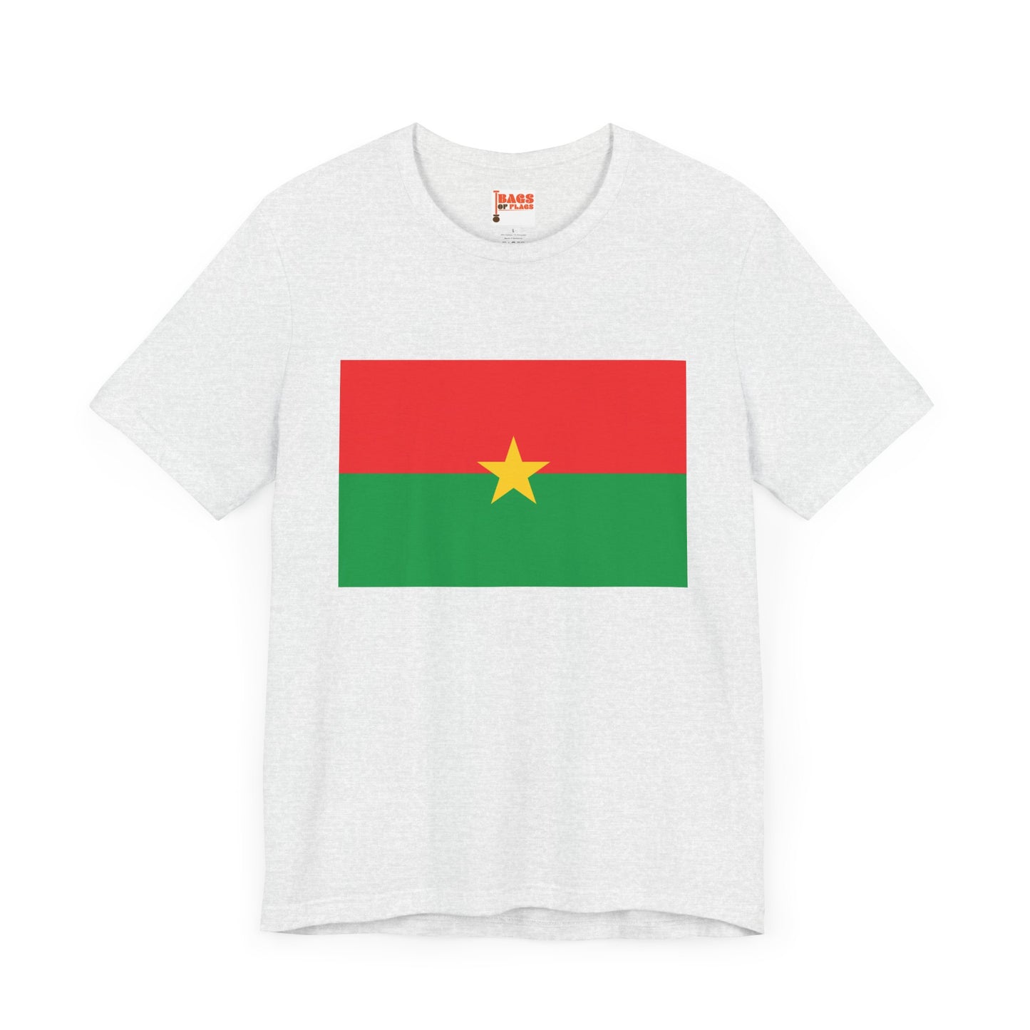 Burkina Faso Flag on T-shirt