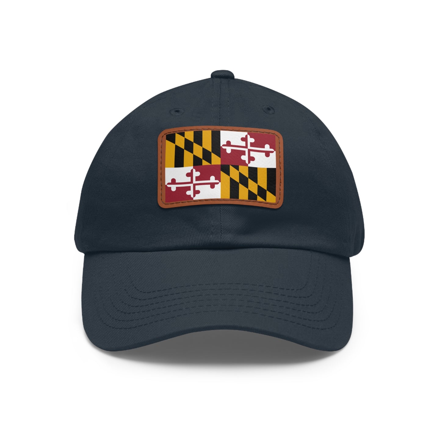 Maryland Leather Patch Hat