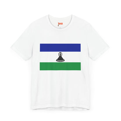 Lesotho Flag on T-shirt