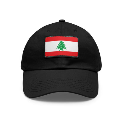 Lebanon Leather Patch Hat