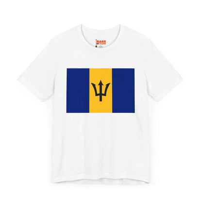 Barbados Flag on T-shirt